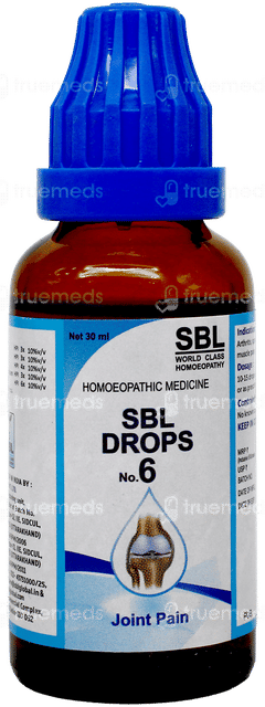 Sbl No 6 Drops 30Ml